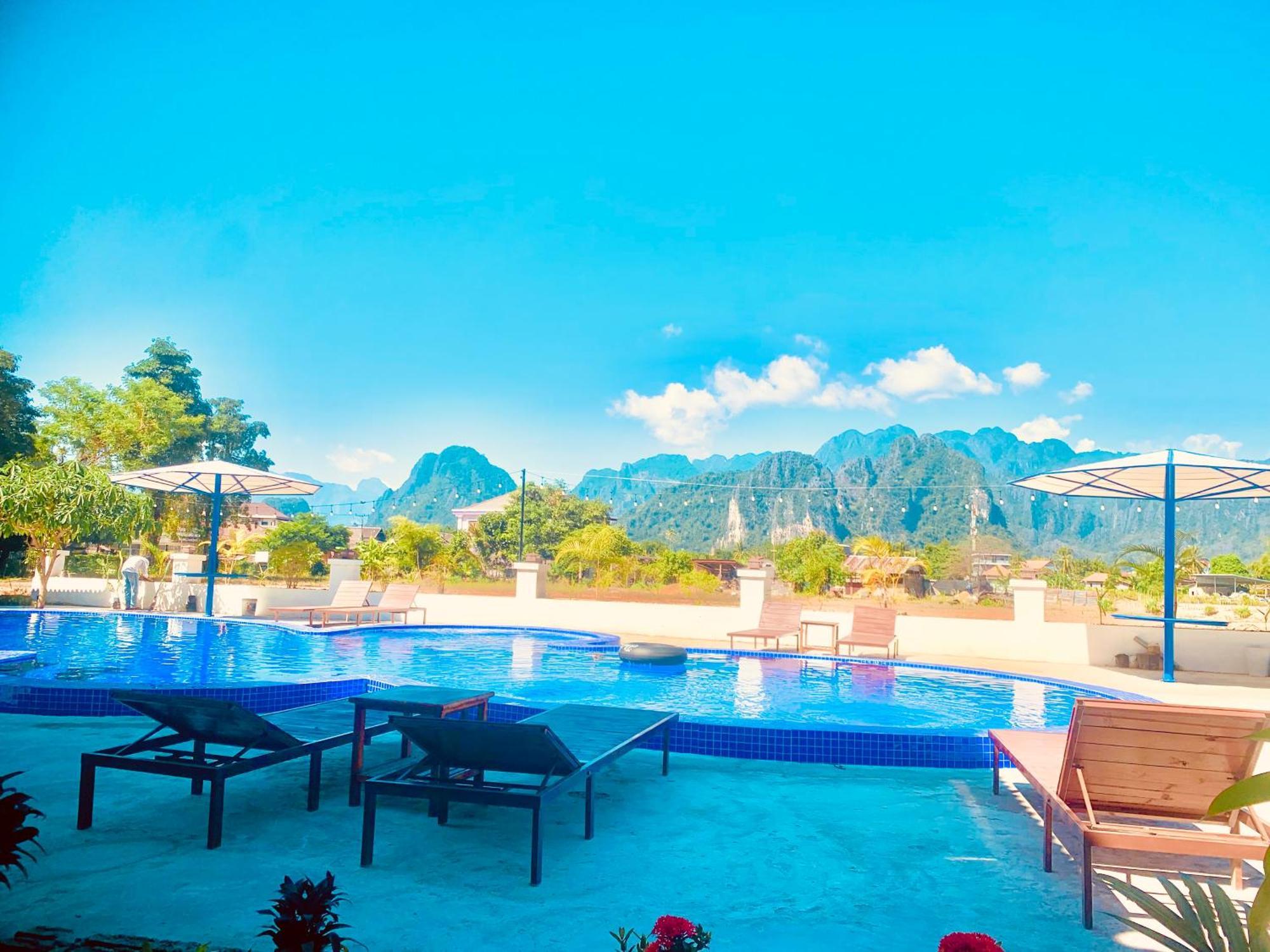 Vang Vieng Garden Resort Zewnętrze zdjęcie